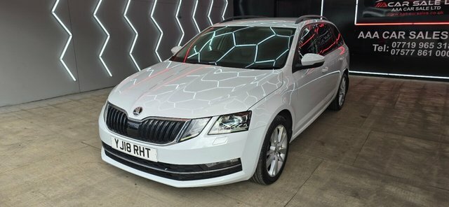 Skoda Octavia 2.0 Tdi Se L Estate Euro 6 S S White #5