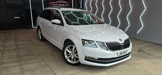 Skoda Octavia 2.0 Tdi Se L Estate Euro 6 S S White