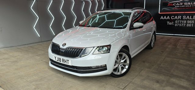 Skoda Octavia 2.0 Tdi Se L Estate Euro 6 S S White #2