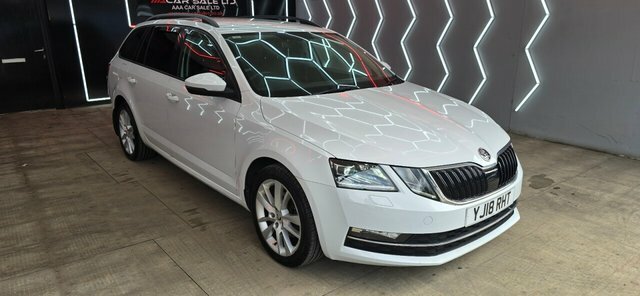 Skoda Octavia 2.0 Tdi Se L Estate Euro 6 S S White #3