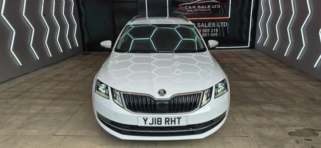 Skoda Octavia 2.0 Tdi Se L Estate Euro 6 S S White #4