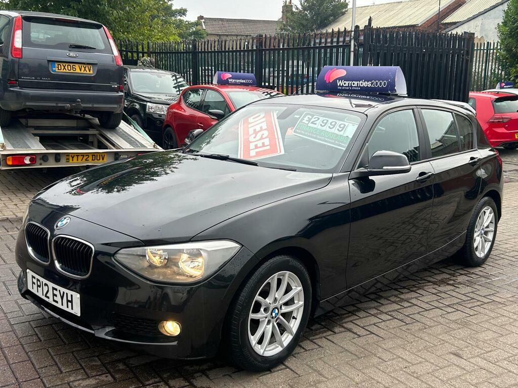 BMW 1 Series 1.6 116D Ed Efficientdynamics Euro 5 S S FP12EYH Black #3