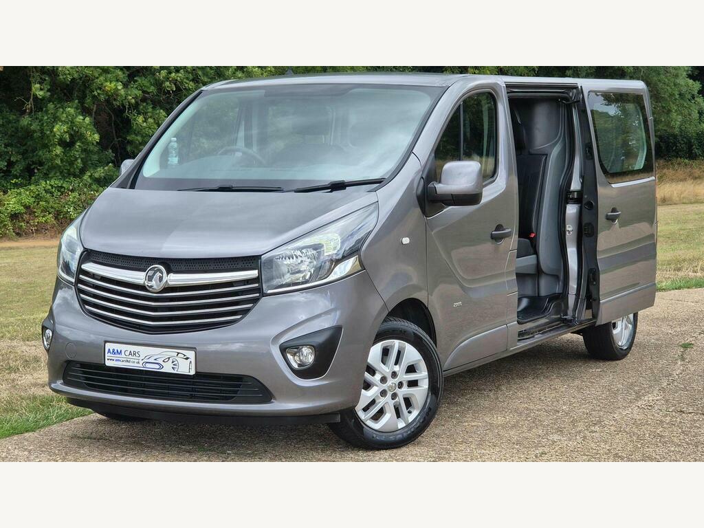Vauxhall Vivaro 1.6 Cdti 2900 Biturbo Ecoflex Sportive Crew Van L2 Grey