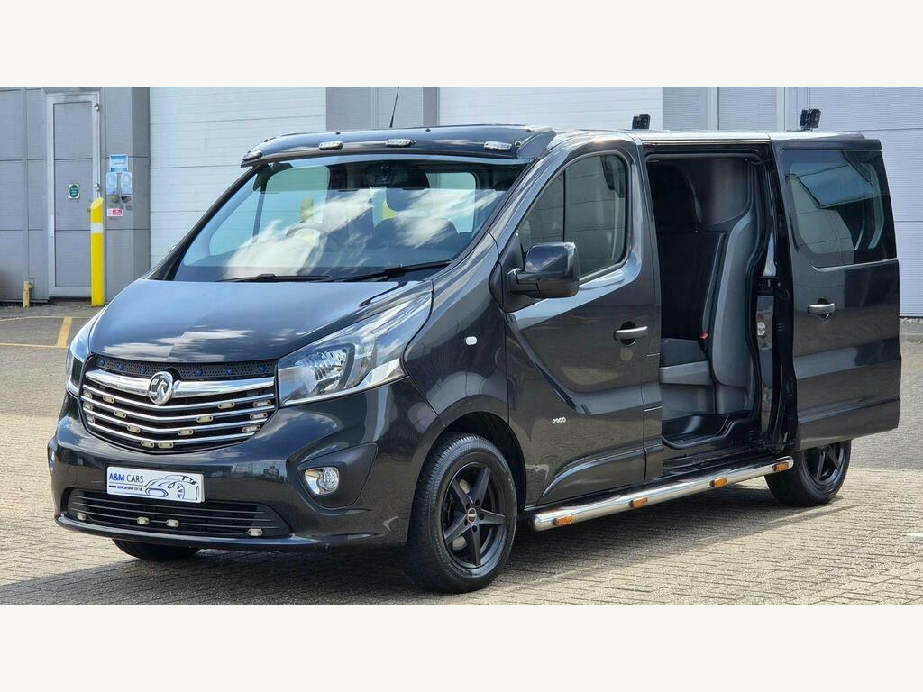Vauxhall Vivaro 1.6 Cdti 2900 Biturbo Sportive Crew Van L1 H1 Euro Black