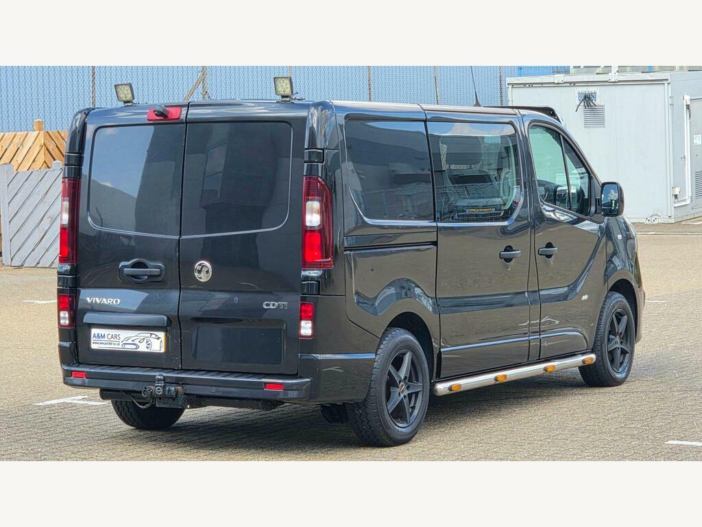 Vauxhall Vivaro 1.6 Cdti 2900 Biturbo Sportive Crew Van L1 H1 Euro Black #5