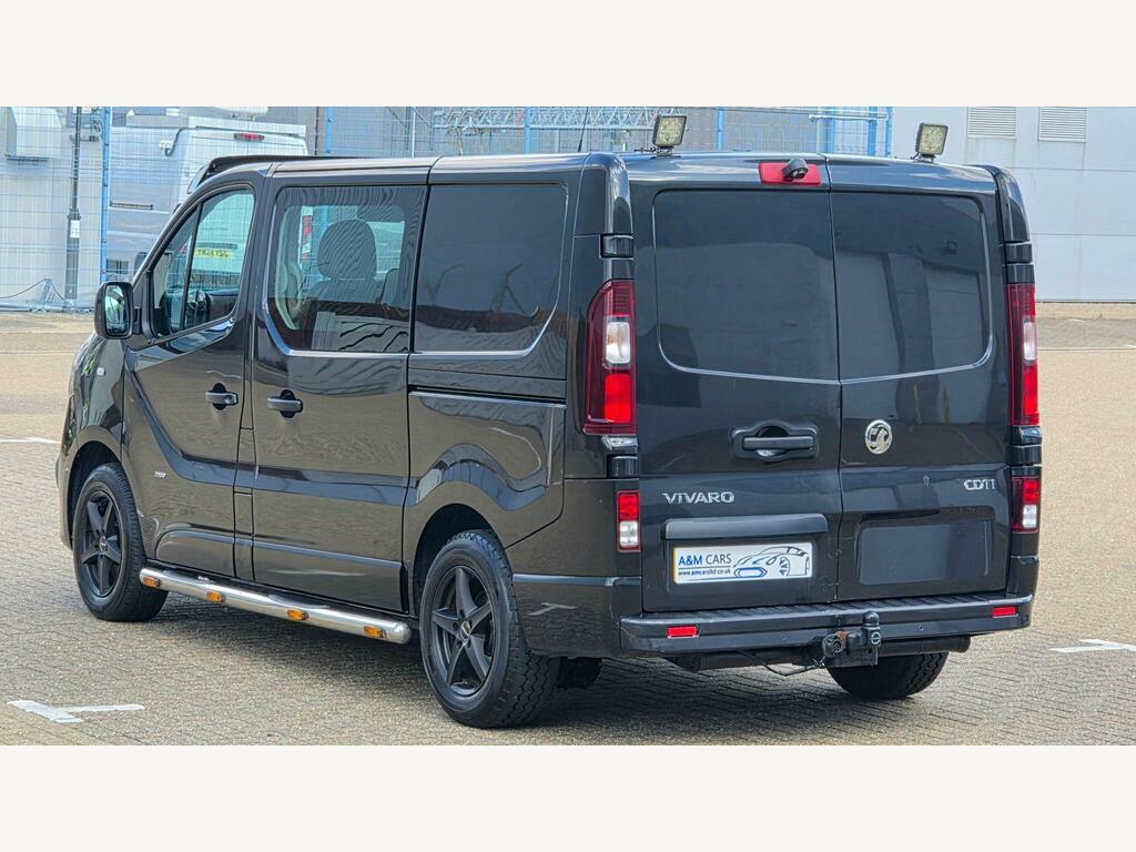 Vauxhall Vivaro 1.6 Cdti 2900 Biturbo Sportive Crew Van L1 H1 Euro Black #6