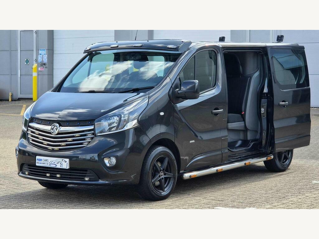 Vauxhall Vivaro 1.6 Cdti 2900 Biturbo Sportive Crew Van L1 H1 Euro Black #4