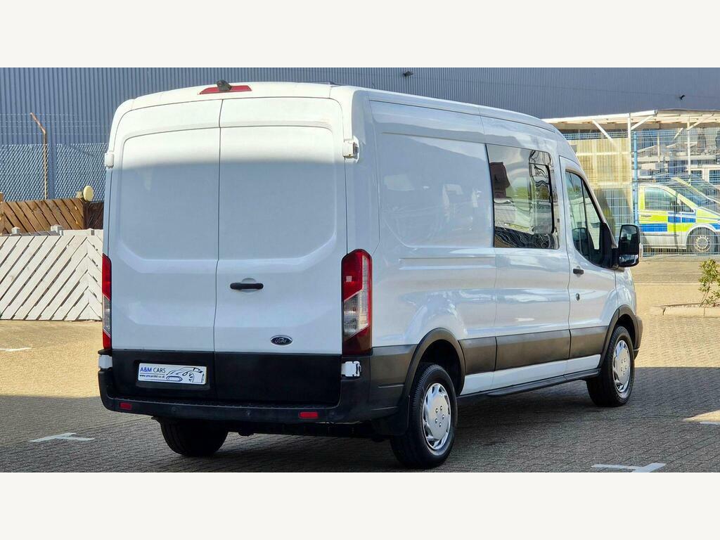 Ford Transit Custom 2.0 350 Ecoblue Fwd L3 H2 Euro 6 White #6