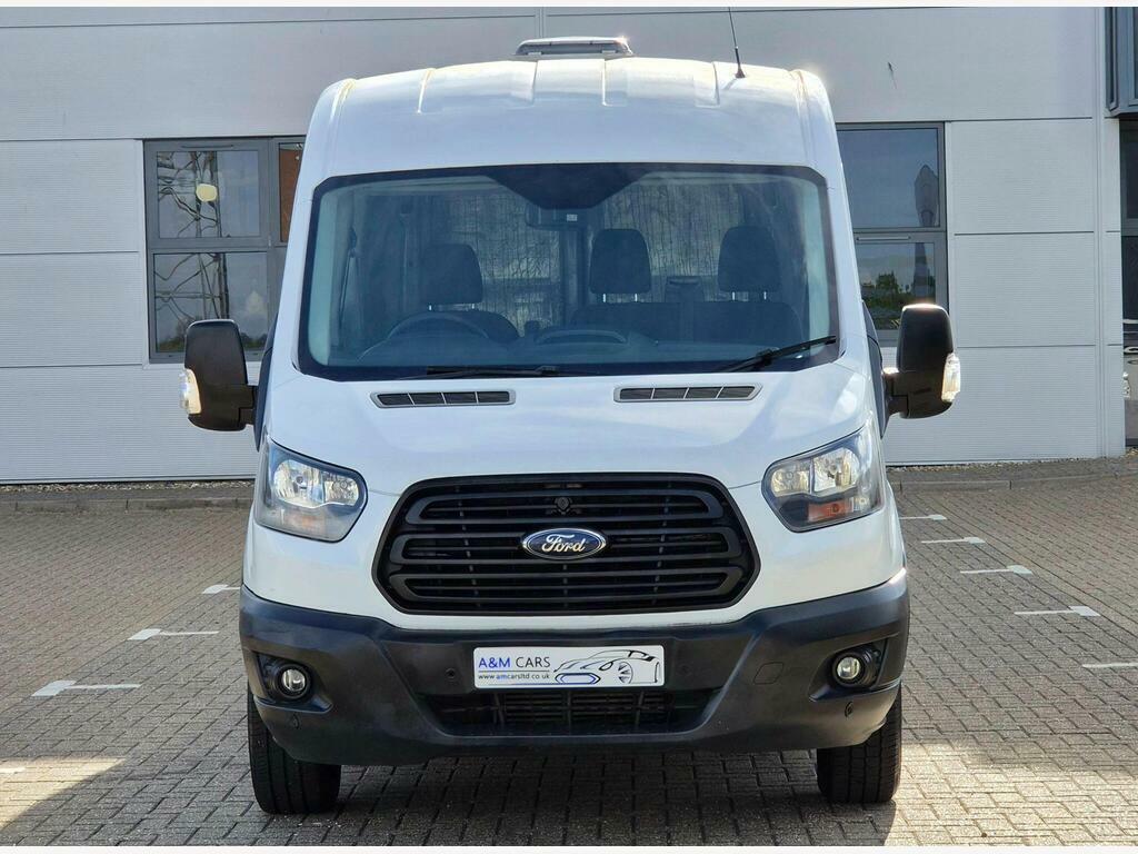 Ford Transit Custom 2.0 350 Ecoblue Fwd L3 H2 Euro 6 White #2