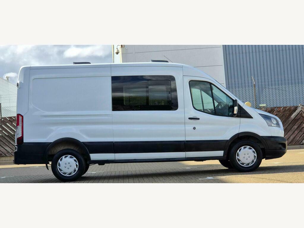 Ford Transit Custom 2.0 350 Ecoblue Fwd L3 H2 Euro 6 White #4