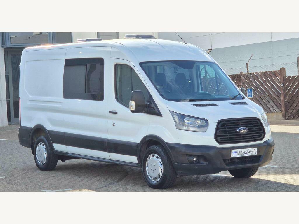 Ford Transit Custom 2.0 350 Ecoblue Fwd L3 H2 Euro 6 White #3