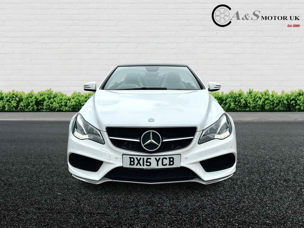 Mercedes-Benz E Class Convertible 2.1 E220 Bluetec Amg Line 201515 BX15YCB White #2