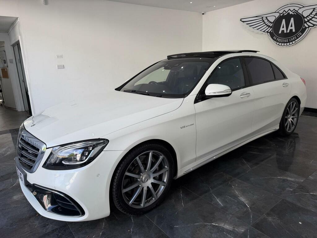 Mercedes-Benz S Class Saloon 4.0 S63l V8 Amg Executive Spds Mct Euro 6 White #3