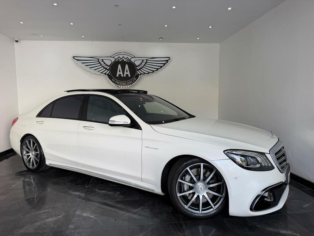 Mercedes-Benz S Class Saloon 4.0 S63l V8 Amg Executive Spds Mct Euro 6 White