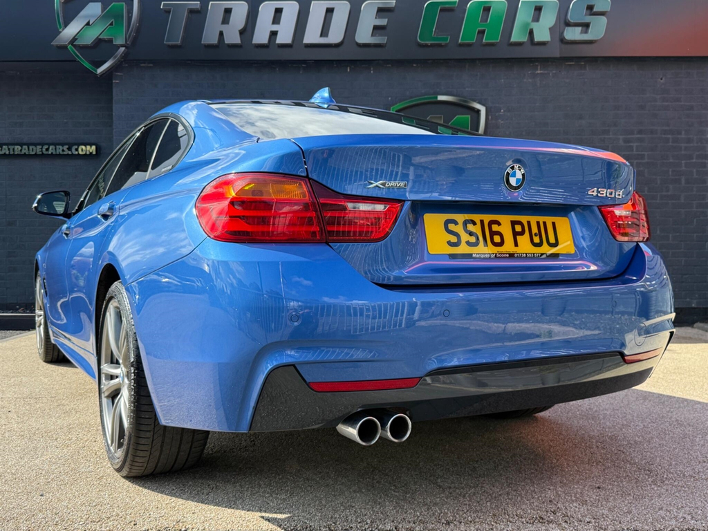 BMW 4 Series Hatchback SS16PUU Blue #5