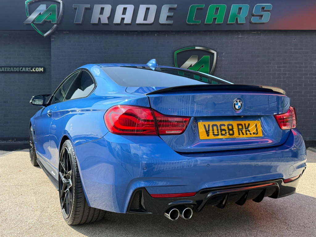 BMW 4 Series Coupe VO68RKJ Blue #5