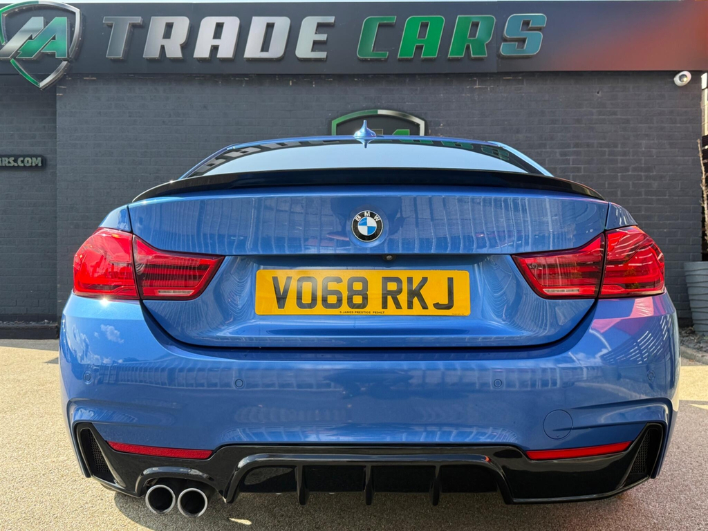 BMW 4 Series Coupe VO68RKJ Blue #6
