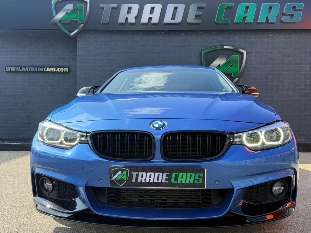 BMW 4 Series Coupe VO68RKJ Blue #2