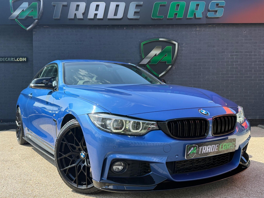 BMW 4 Series Coupe VO68RKJ Blue