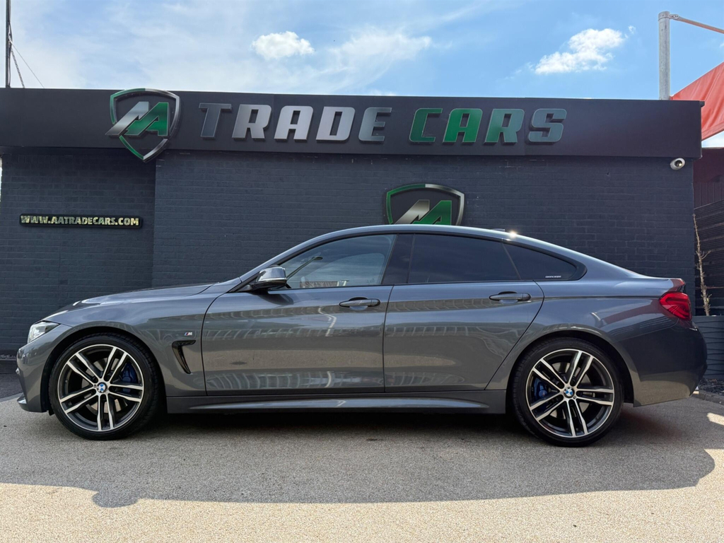 BMW 4 Series Hatchback Grey #4