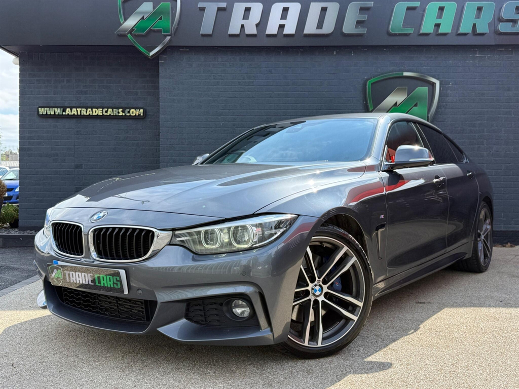 BMW 4 Series Hatchback Grey #3
