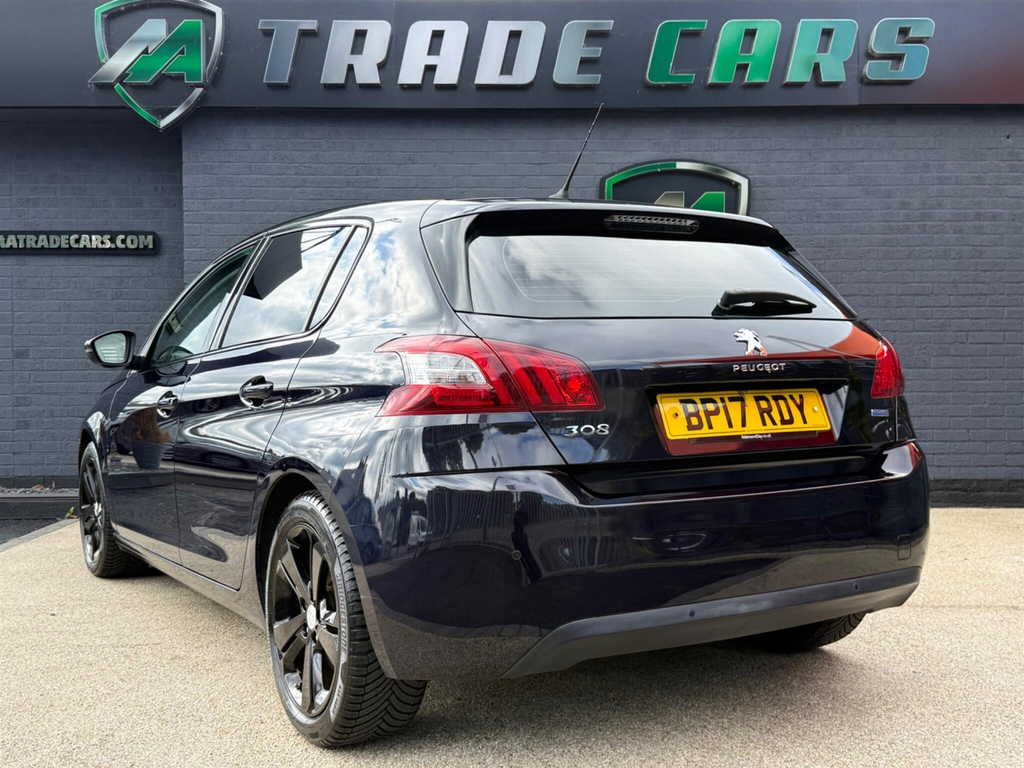 Peugeot 308 Hatchback Blue #5
