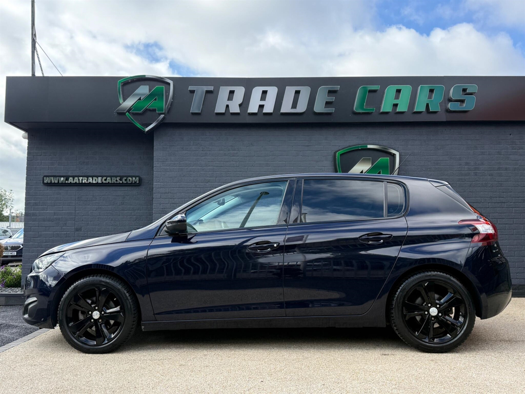 Peugeot 308 Hatchback Blue #4