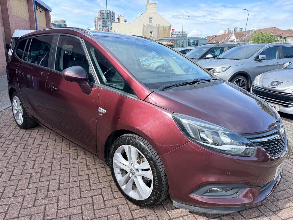 Vauxhall Zafira Tourer 1.4I Turbo Sri Nav Euro 6 Red #2