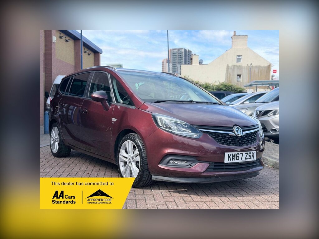 Vauxhall Zafira Tourer 1.4I Turbo Sri Nav Euro 6 Red