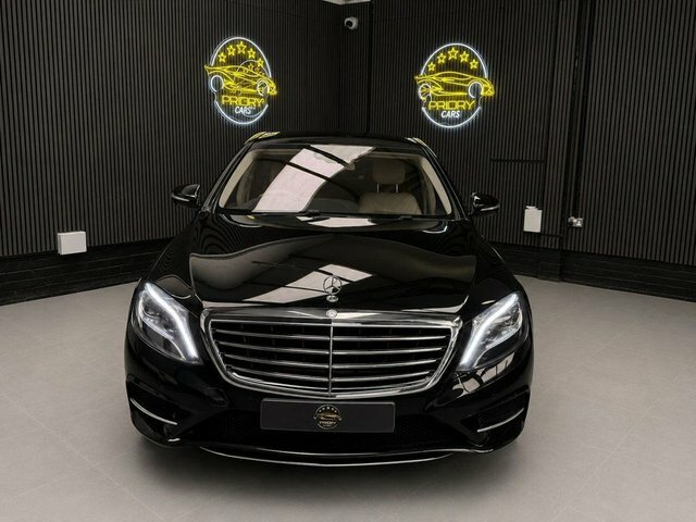 Mercedes-Benz S Class 4.7 S500l V8 Amg Line Saloon G-tronic Black #4