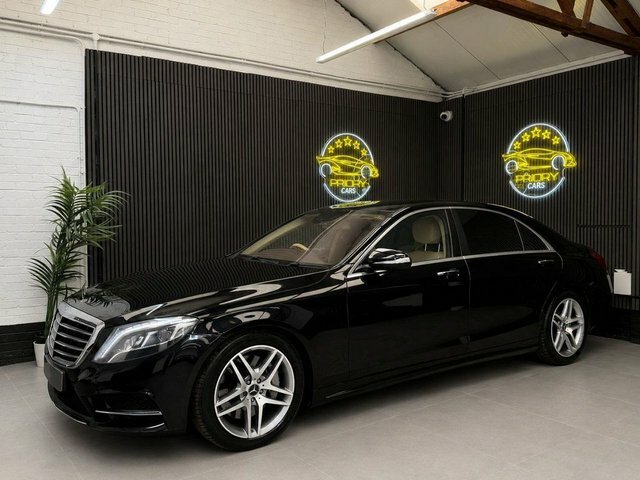 Mercedes-Benz S Class 4.7 S500l V8 Amg Line Saloon G-tronic Black #3