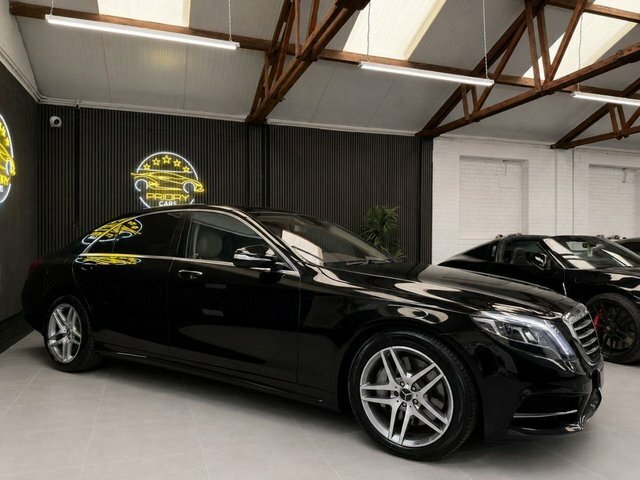 Mercedes-Benz S Class 4.7 S500l V8 Amg Line Saloon G-tronic Black #2