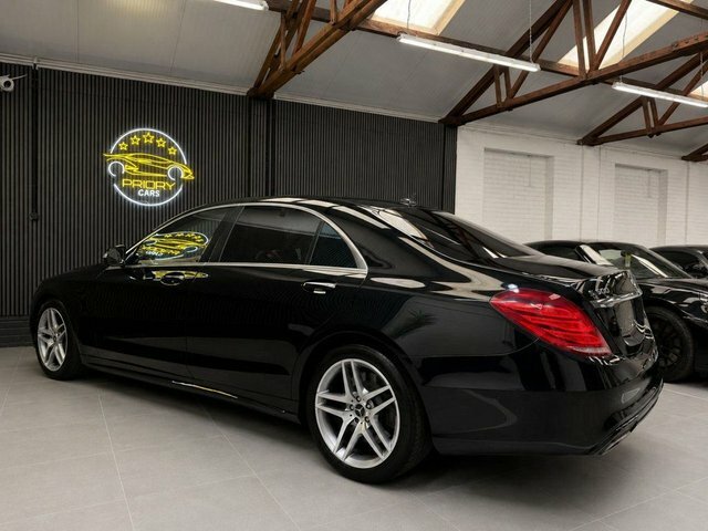 Mercedes-Benz S Class 4.7 S500l V8 Amg Line Saloon G-tronic Black #6