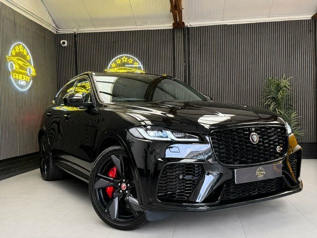 Jaguar F-Pace 5.0 P550 V8 Svr Suv Quickshift Awd Euro Black