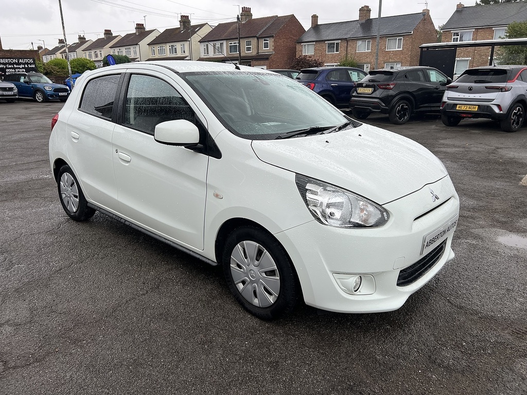 Mitsubishi Mirage 1.2 2 Hatchback Euro 5 Ss 79 White #5