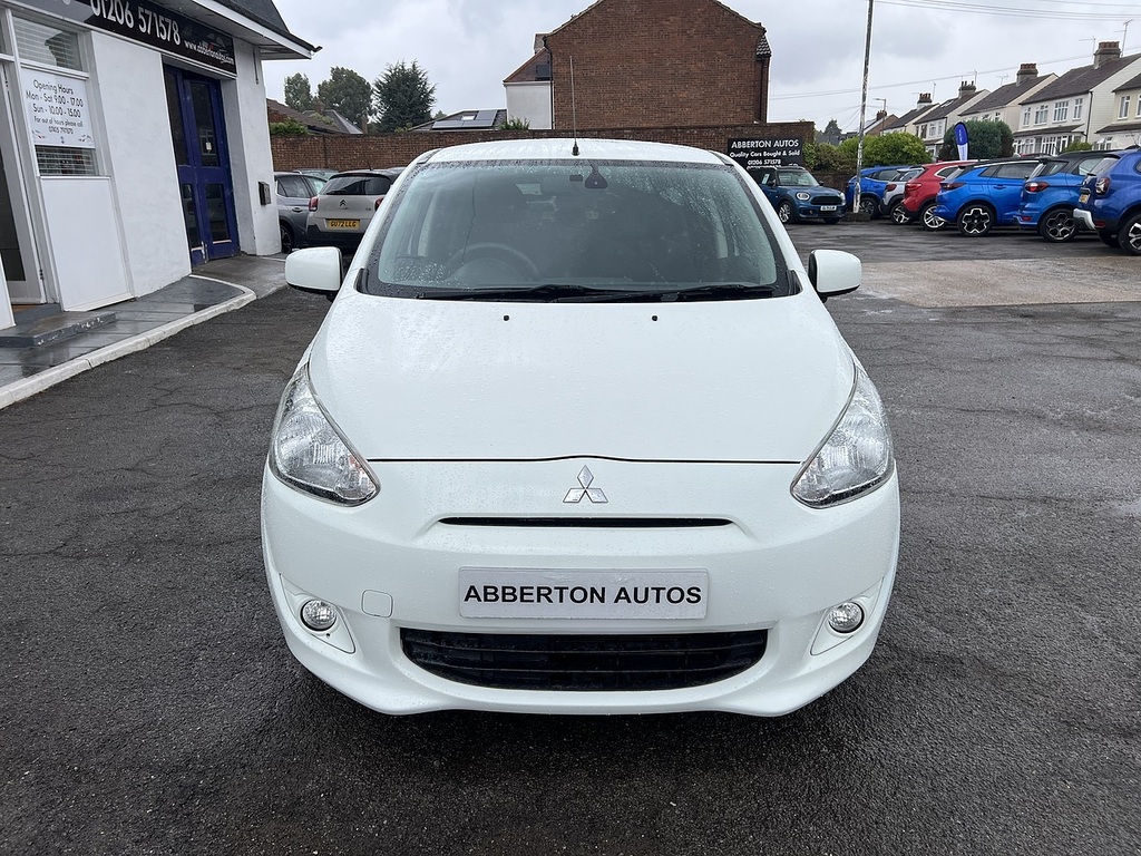 Mitsubishi Mirage 1.2 2 Hatchback Euro 5 Ss 79 White #2