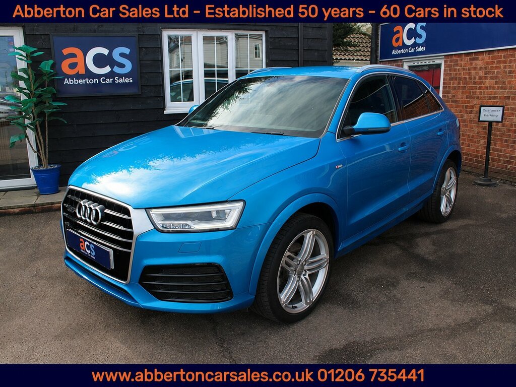 Audi Q3 Tdi S Line Plus Blue