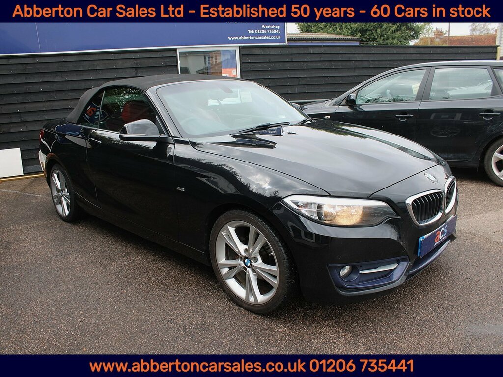 BMW 2 Series 218D Sport LA16WWU Black #5