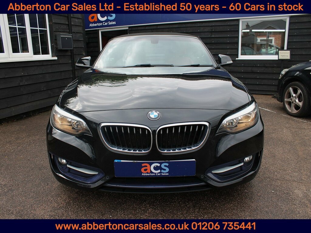BMW 2 Series 218D Sport LA16WWU Black #4