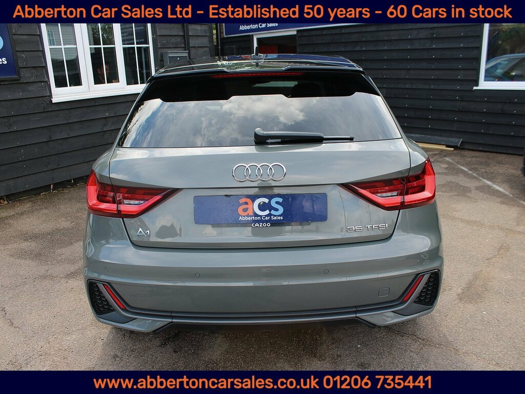 Audi A1 Tfsi S Line RK19PFJ Grey #4