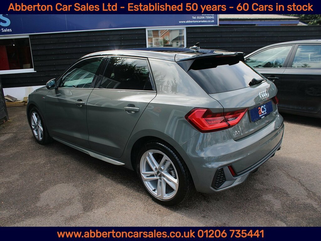 Audi A1 Tfsi S Line RK19PFJ Grey #5