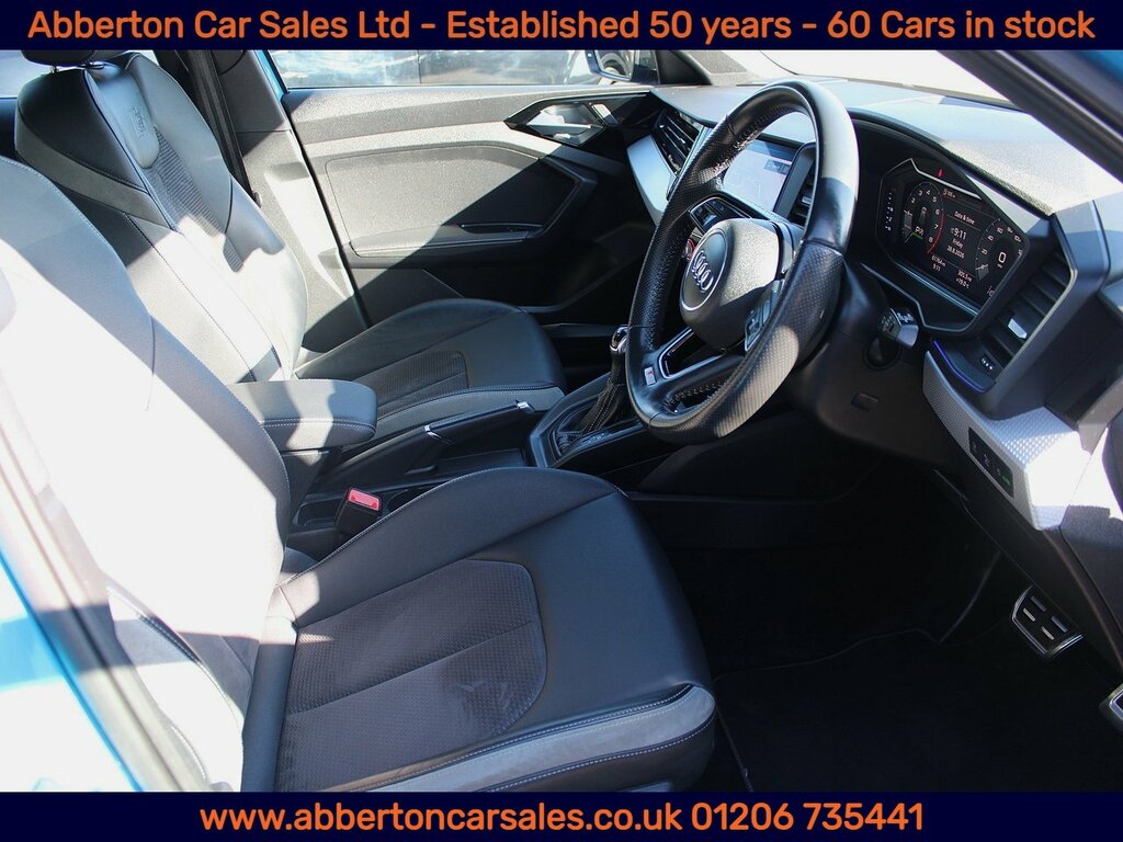Audi A1 Tfsi S Line RK68NYU Blue #6