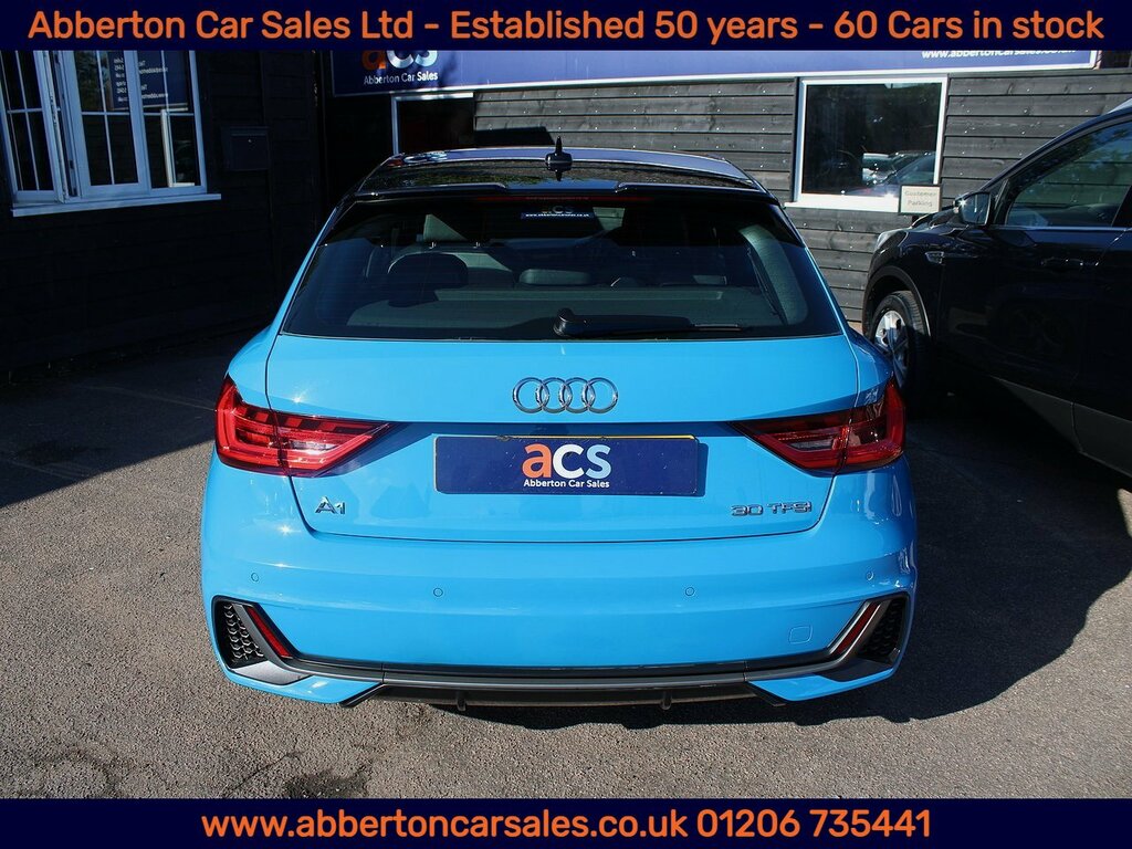 Audi A1 Tfsi S Line RK68NYU Blue #5