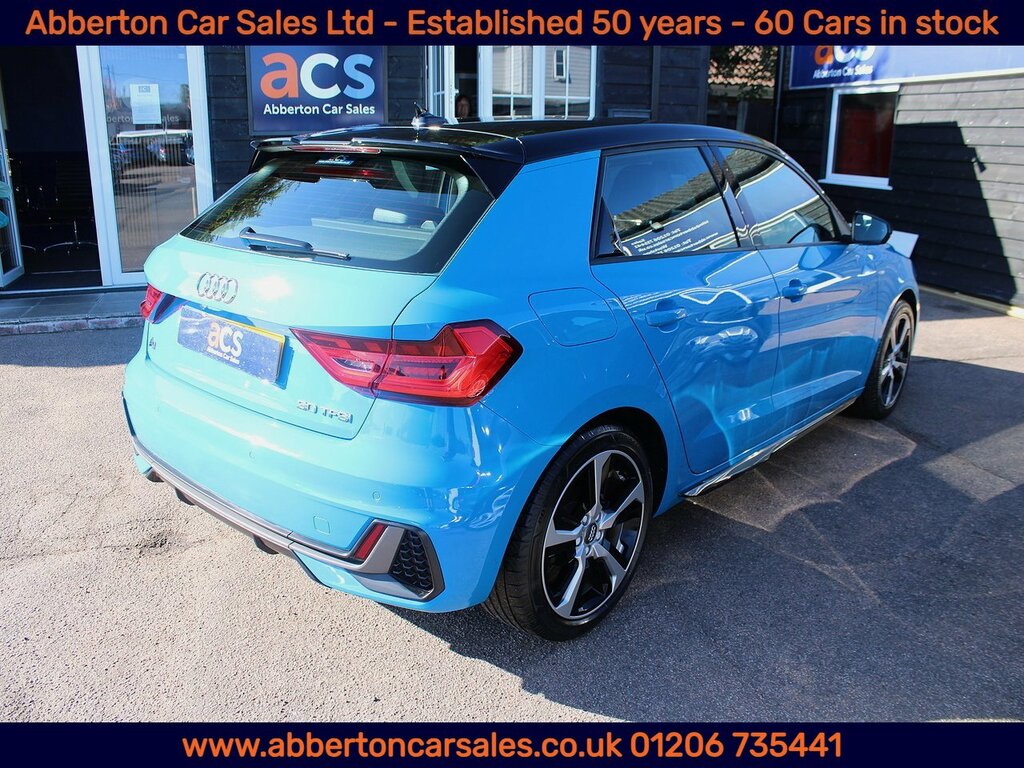 Audi A1 Tfsi S Line RK68NYU Blue #4