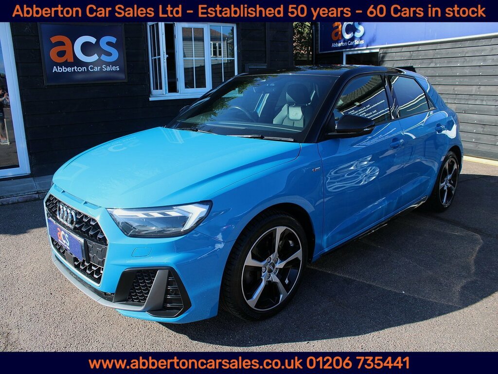 Audi A1 Tfsi S Line Blue