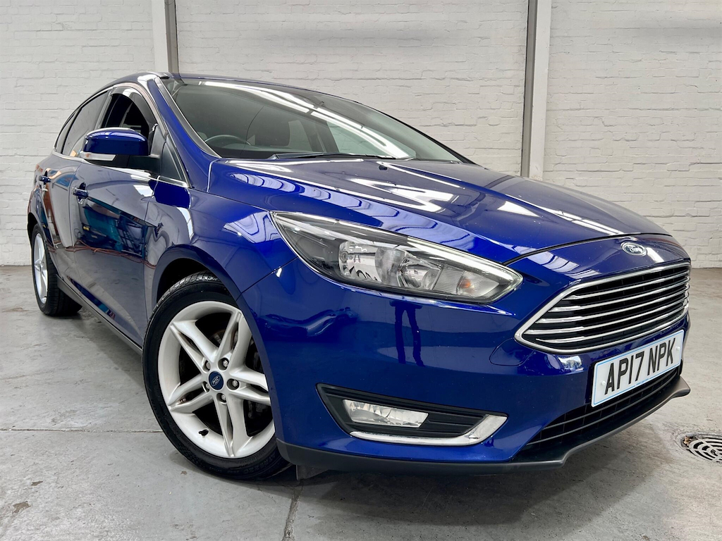 Ford Focus 1.0T Ecoboost Titanium Euro 6 Ss Blue