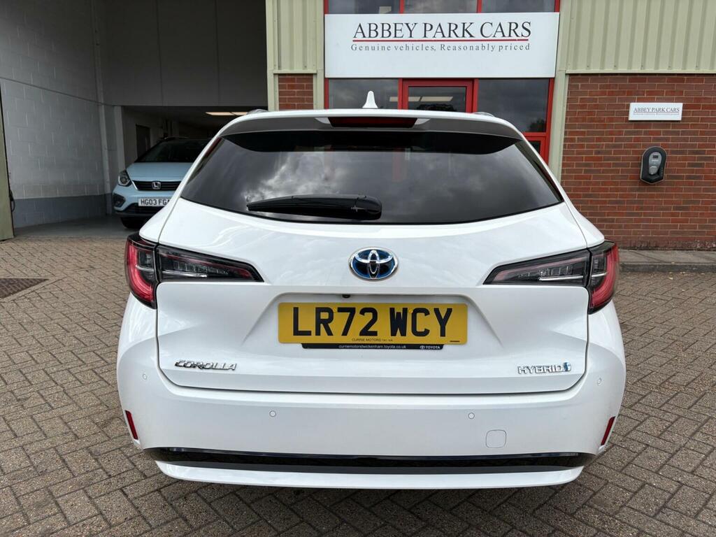 Toyota Corolla 1.8 Vvt-h Design Touring Sports Cvt Euro 6 Ss 5 White #4