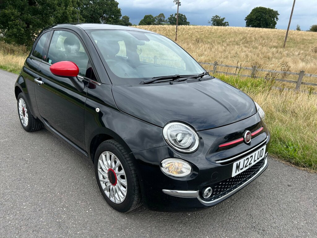 Fiat 500 1.0 Mhev Red Hatchback Euro 6 S Black #2