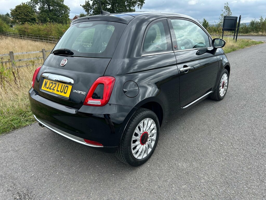 Fiat 500 1.0 Mhev Red Hatchback Euro 6 S Black #6