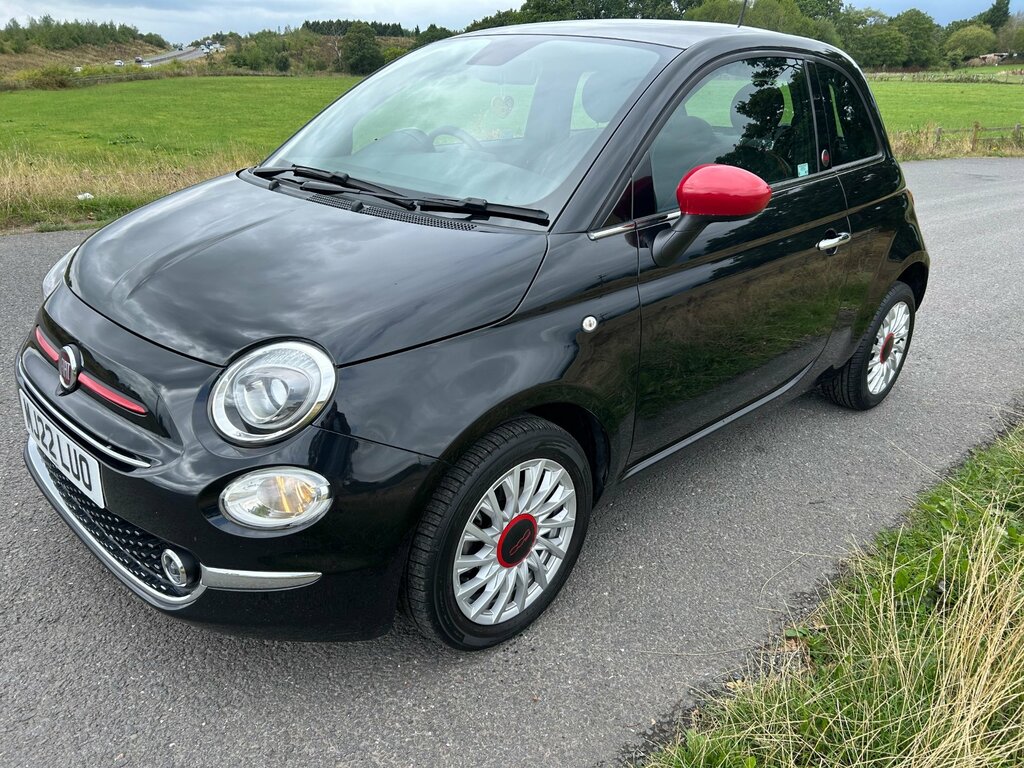 Fiat 500 1.0 Mhev Red Hatchback Euro 6 S Black #4